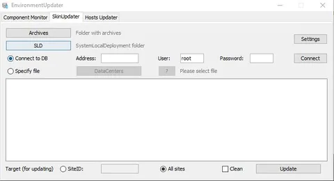 Environment Updater screenshot 2